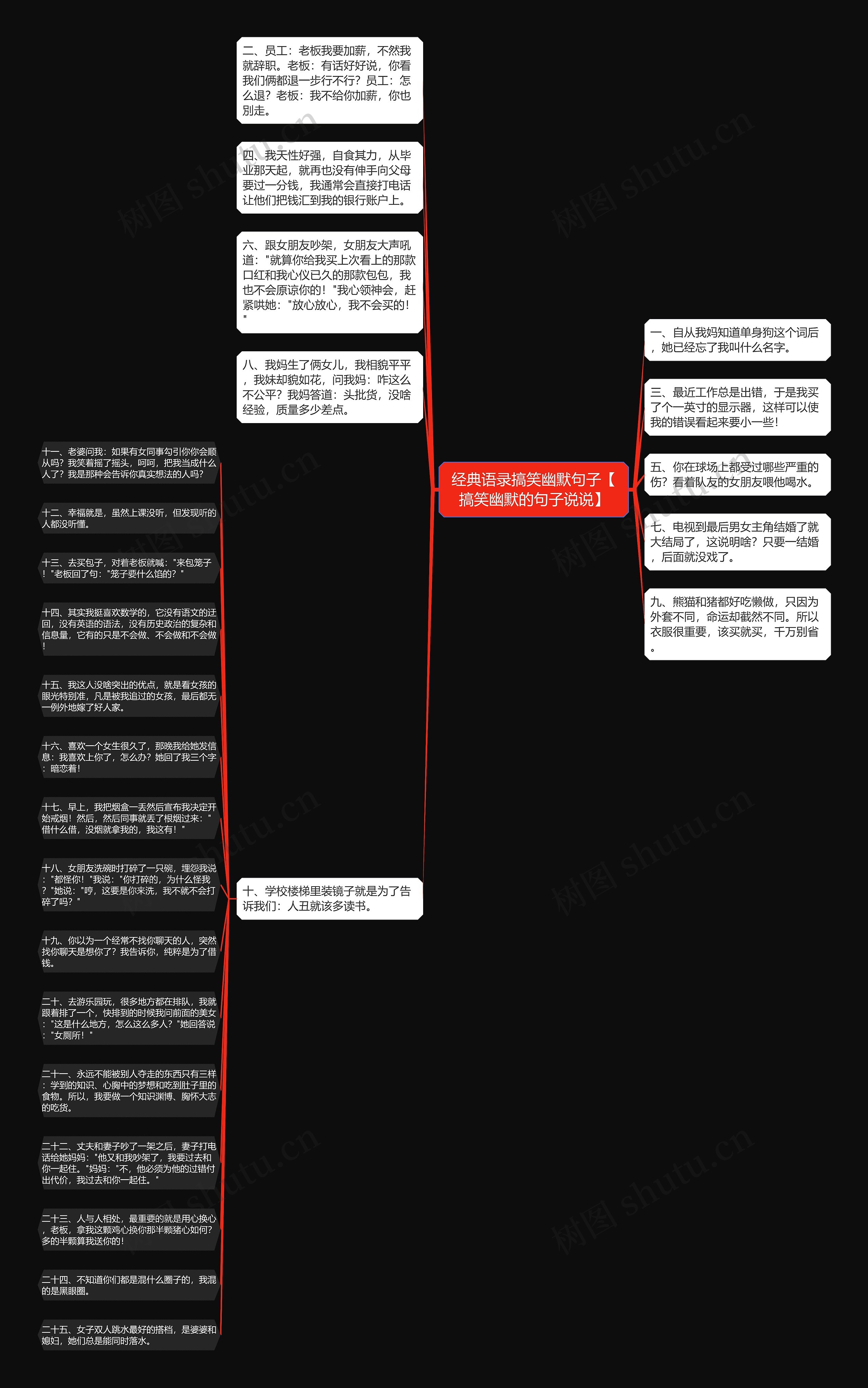 经典语录搞笑幽默句子【搞笑幽默的句子说说】