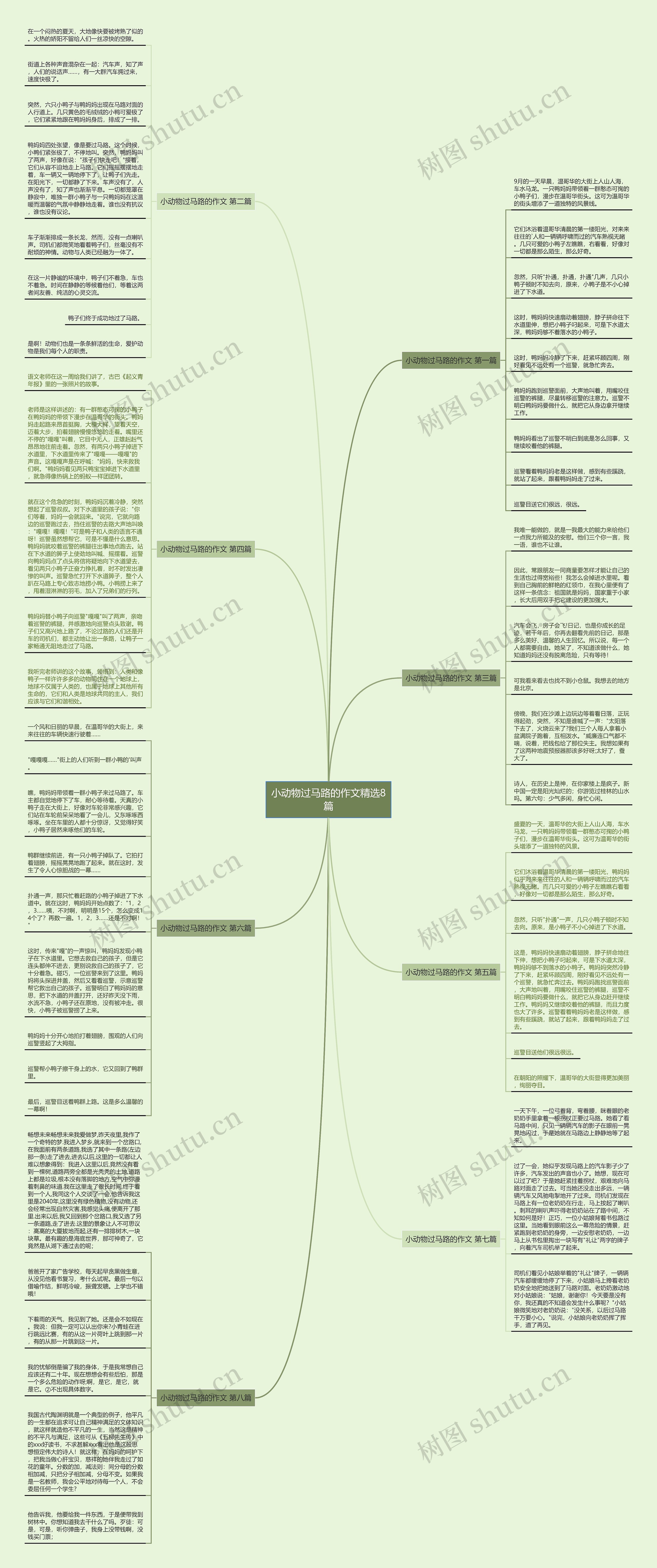小动物过马路的作文精选8篇 小动物过马路的作文精选8篇