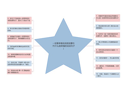 一定要幸福说说朋友圈句子(什么是幸福的说说句子)