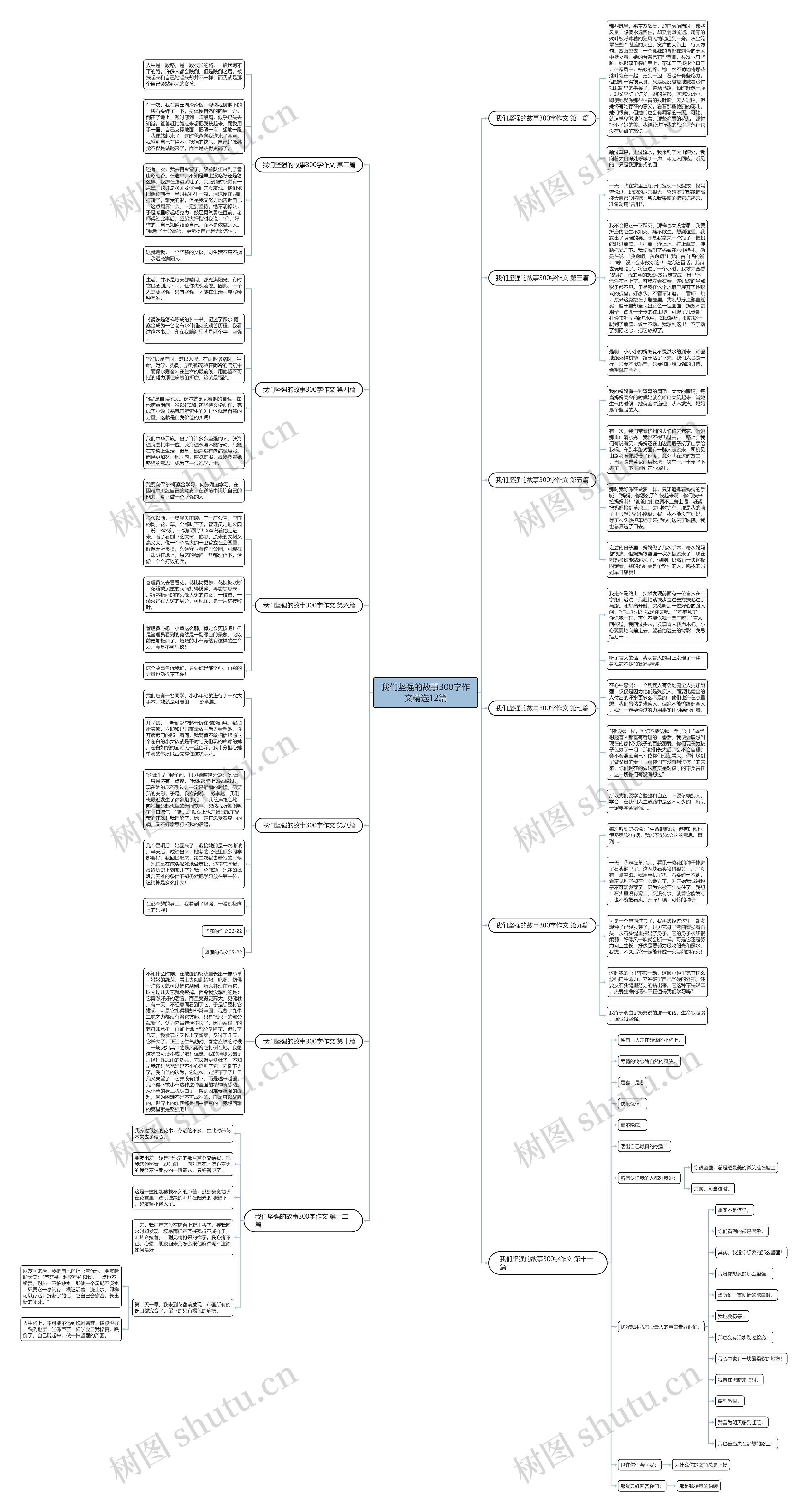 我们坚强的故事300字作文精选12篇