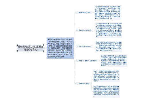 爱情霸气说说女生版(爱情说说短句霸气)