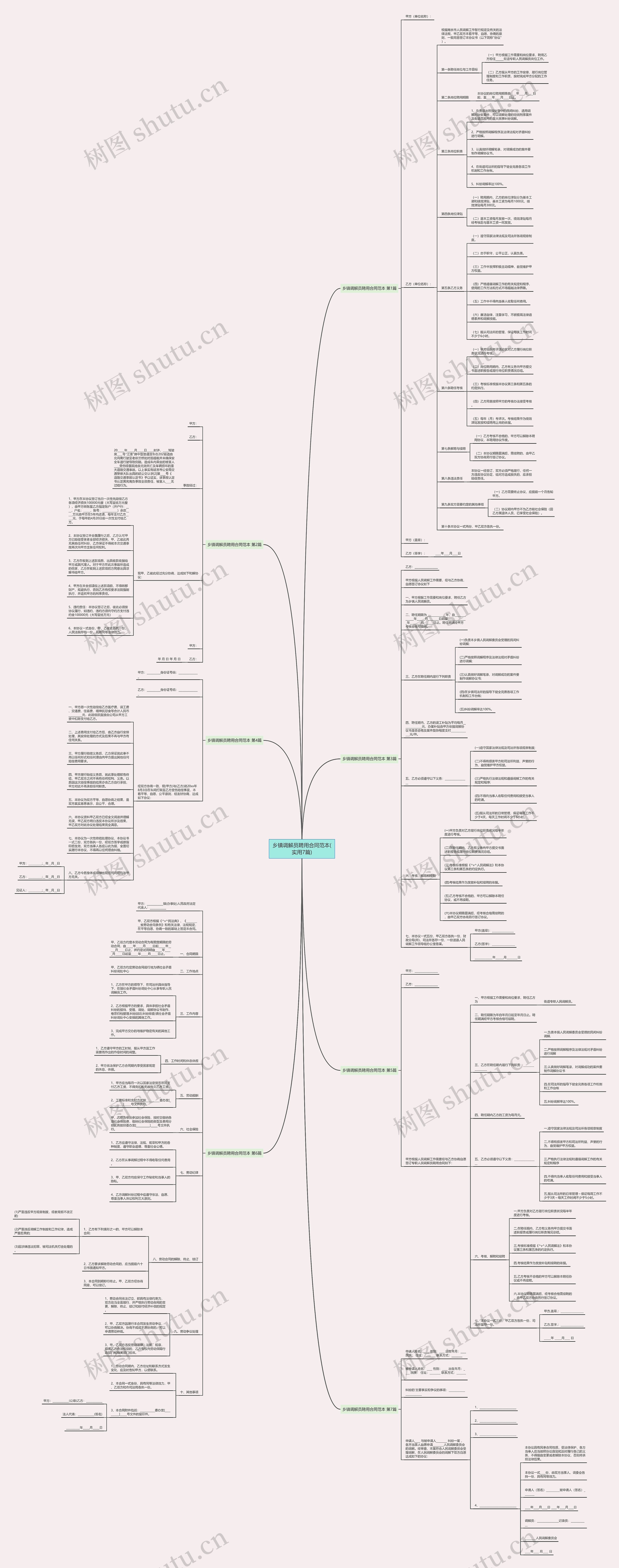 乡镇调解员聘用合同范本(实用7篇) 乡镇调解员聘用合同范本(实用7篇)