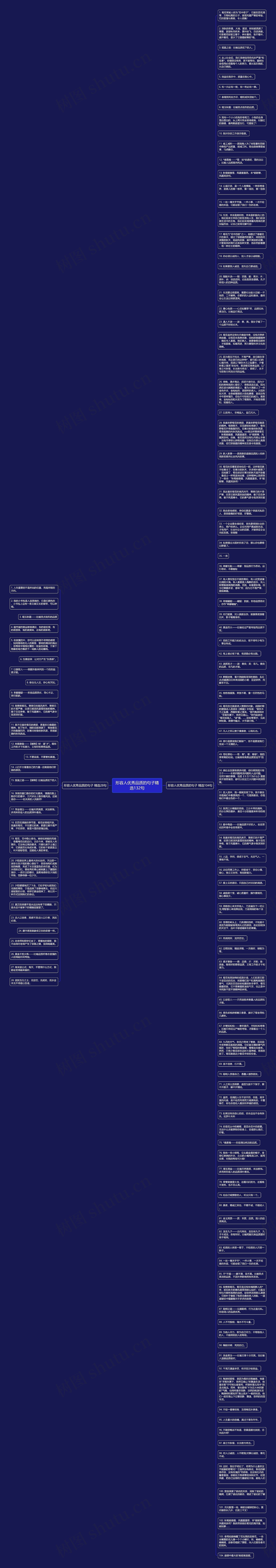 形容人优秀品质的句子精选132句思维导图