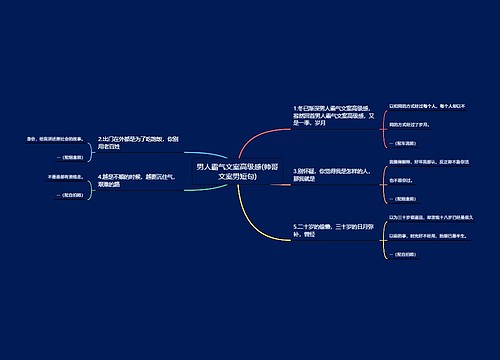 男人霸气文案高级感(帅哥文案男短句)