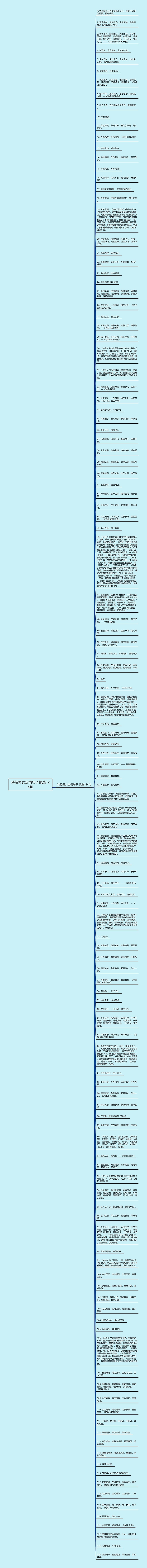 诗经男女定情句子精选124句