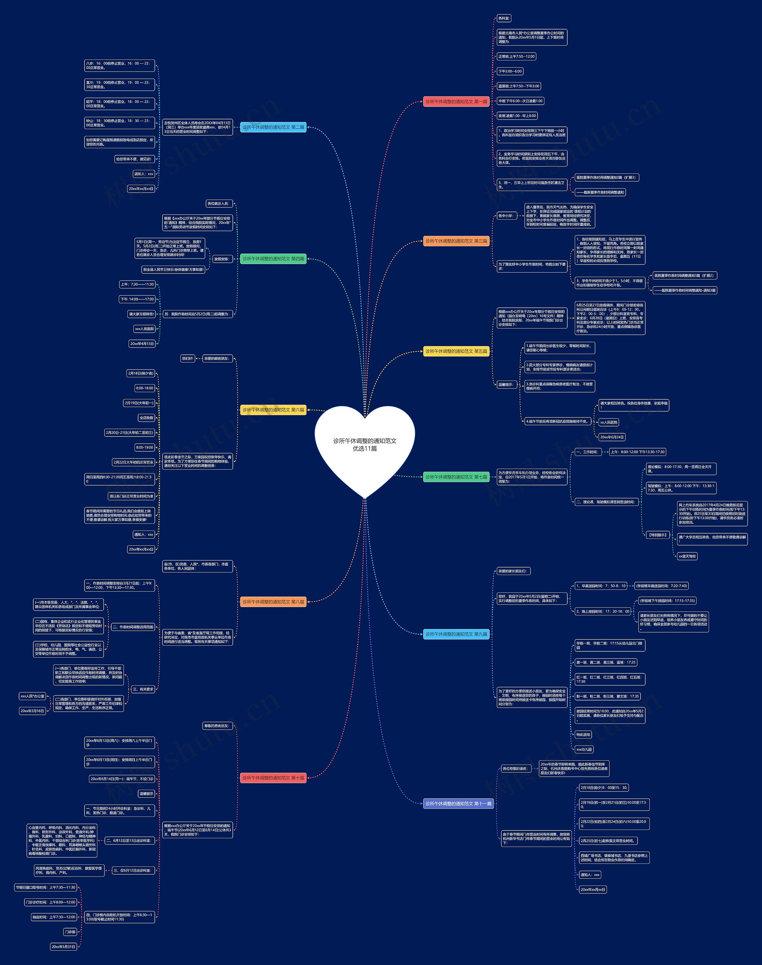 诊所午休调整的通知范文优选11篇 诊所午休调整的通知范文优选11篇