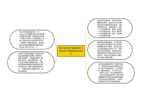 夸女生的句子要幽默的【夸女孩子漂亮的四字成语】