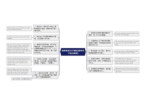 清新唯美句子简短(简单句子短句唯美)