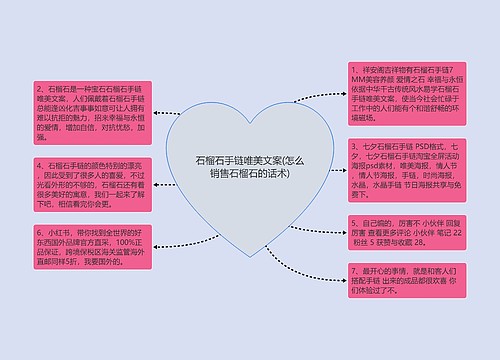 石榴石手链唯美文案(怎么销售石榴石的话术)