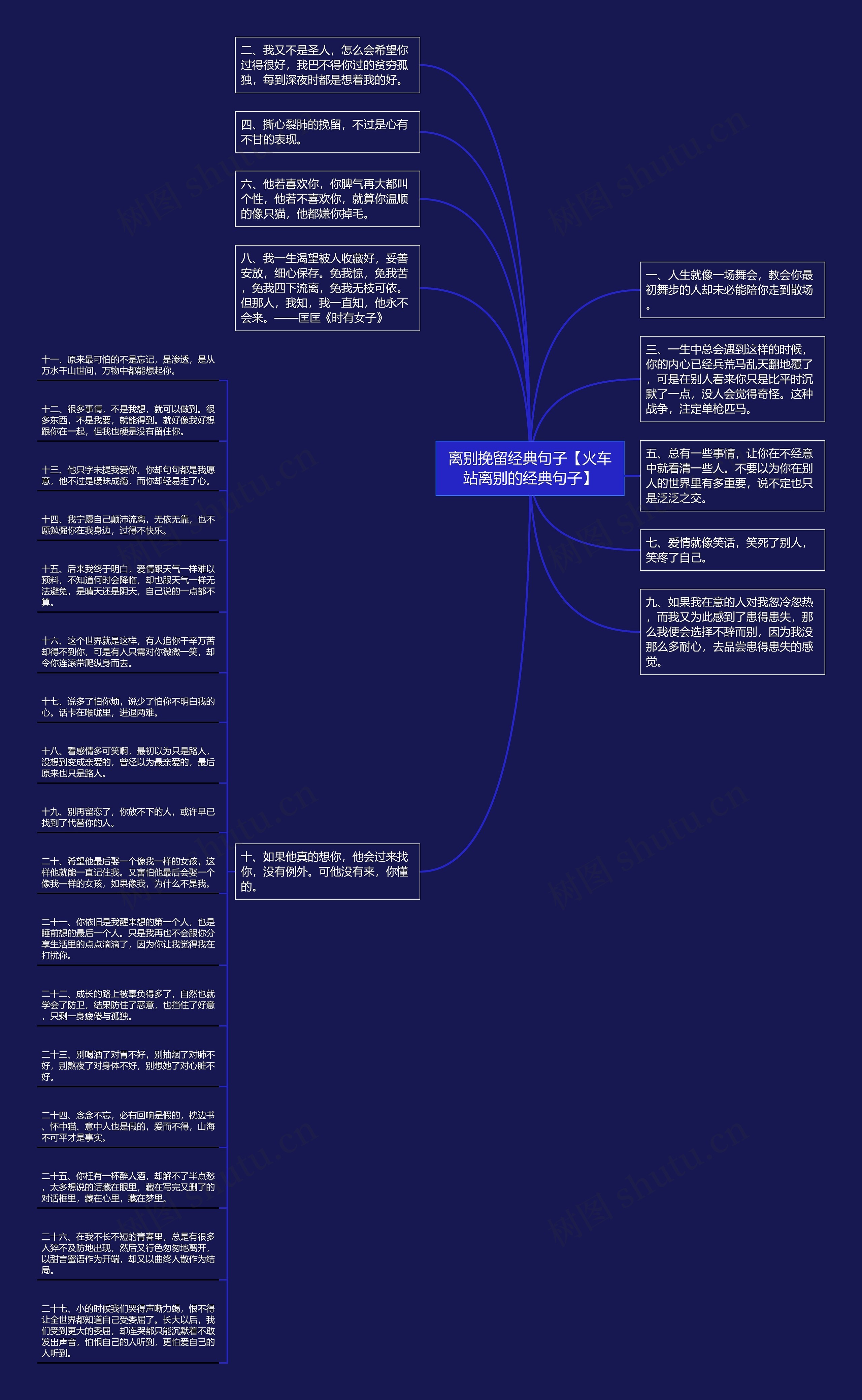 离别挽留经典句子【火车站离别的经典句子】