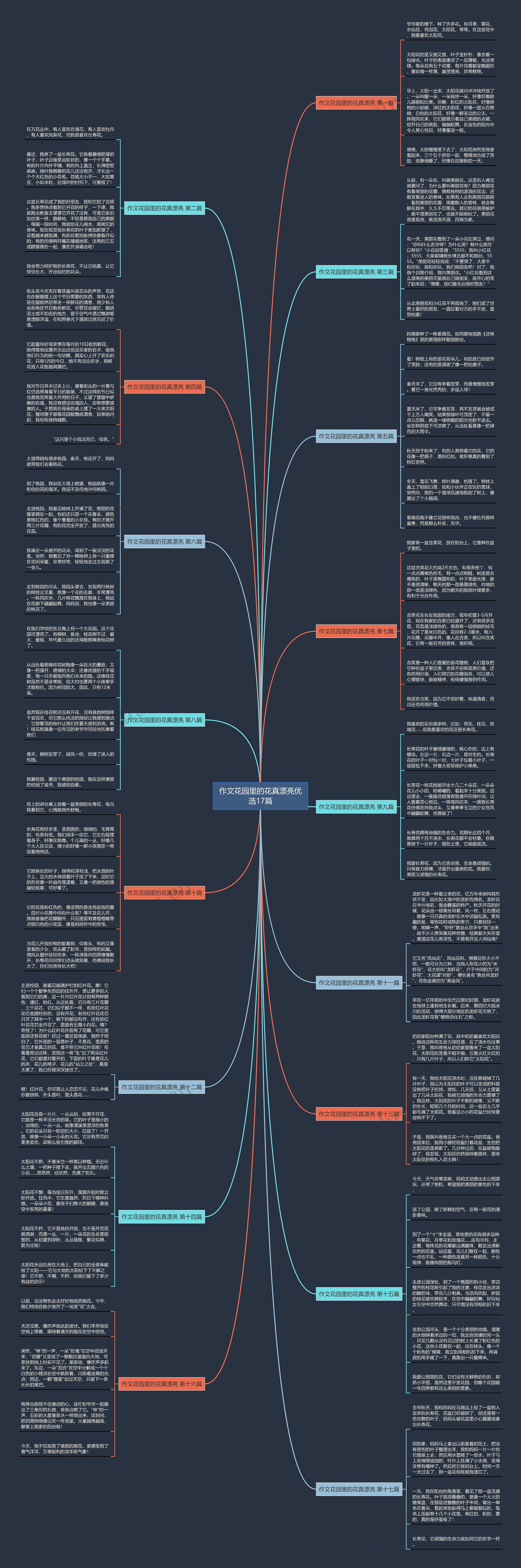 作文花园里的花真漂亮优选17篇 作文花园里的花真漂亮优选17篇