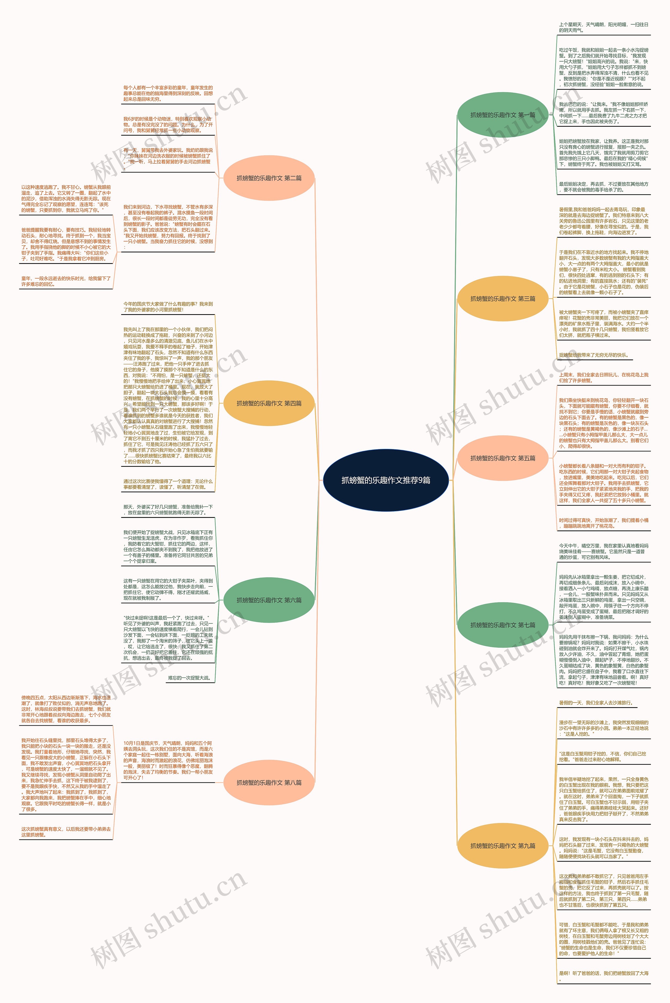抓螃蟹的乐趣作文推荐9篇 抓螃蟹的乐趣作文推荐9篇