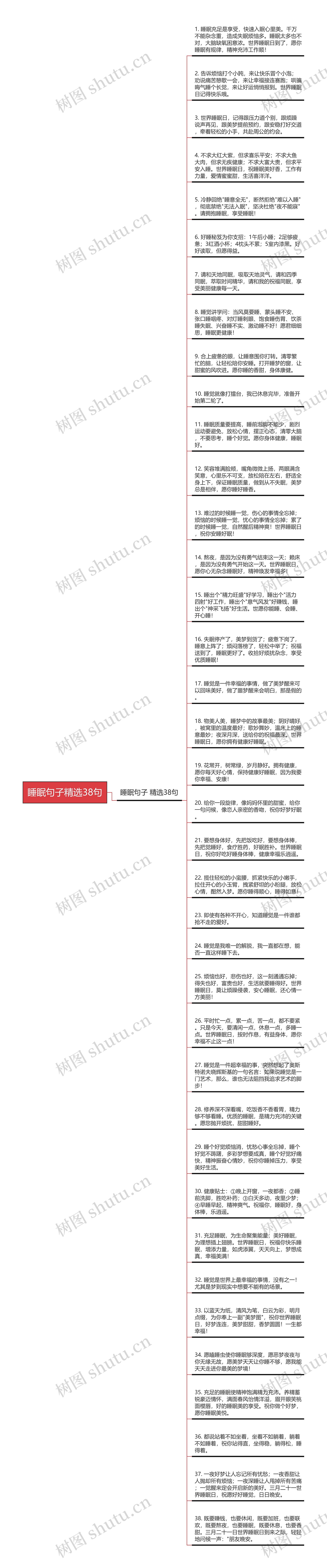 睡眠句子精选38句