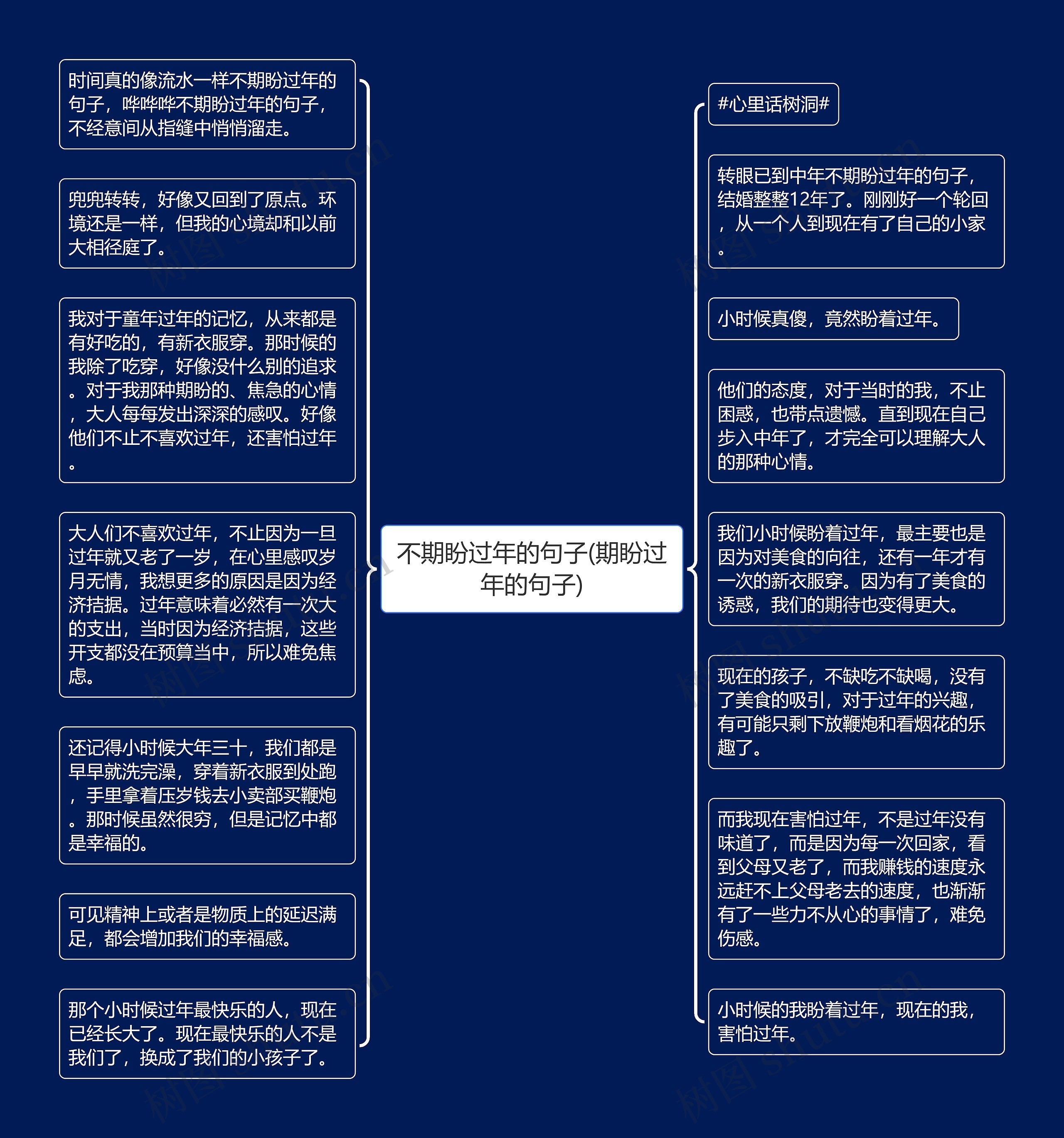 不期盼过年的句子(期盼过年的句子)思维导图