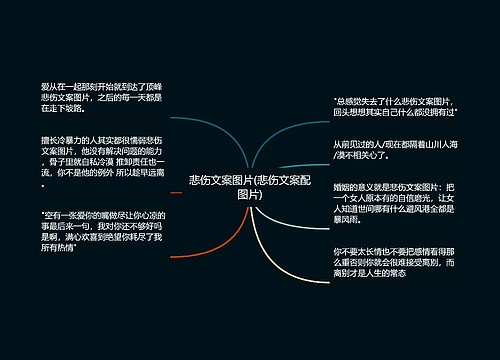 悲伤文案图片(悲伤文案配图片)