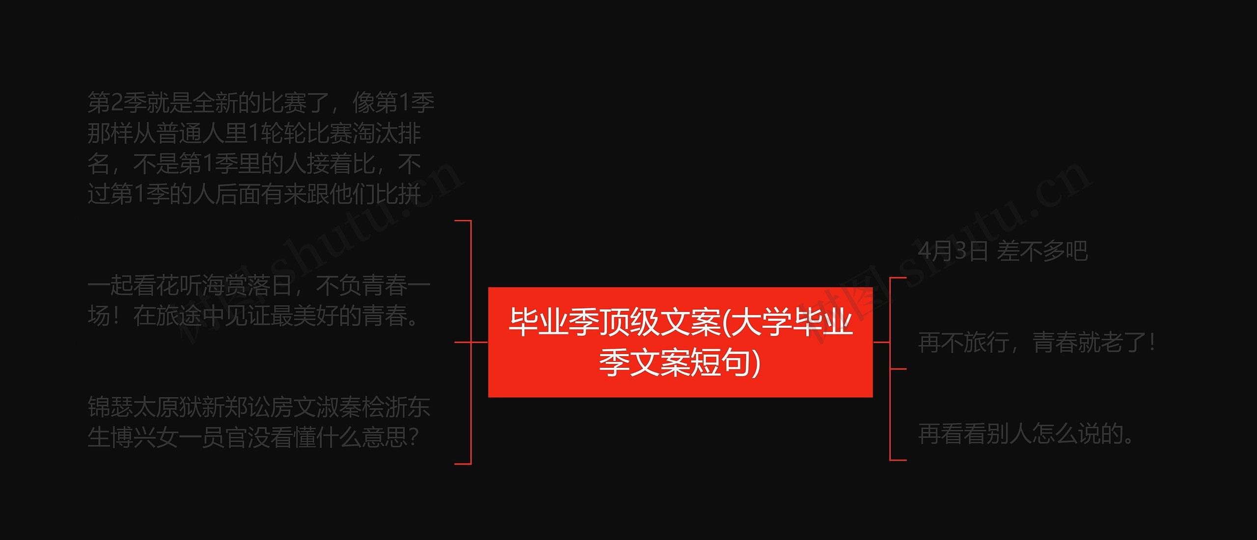 毕业季顶级文案(大学毕业季文案短句)