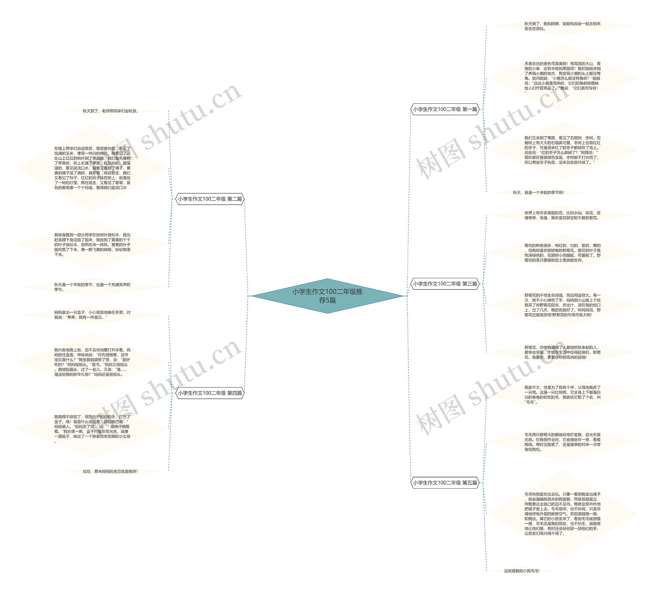 小学生作文100二年级推荐5篇 小学生作文100二年级推荐5篇