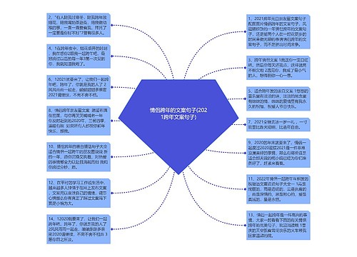 情侣跨年的文案句子(2021跨年文案句子)