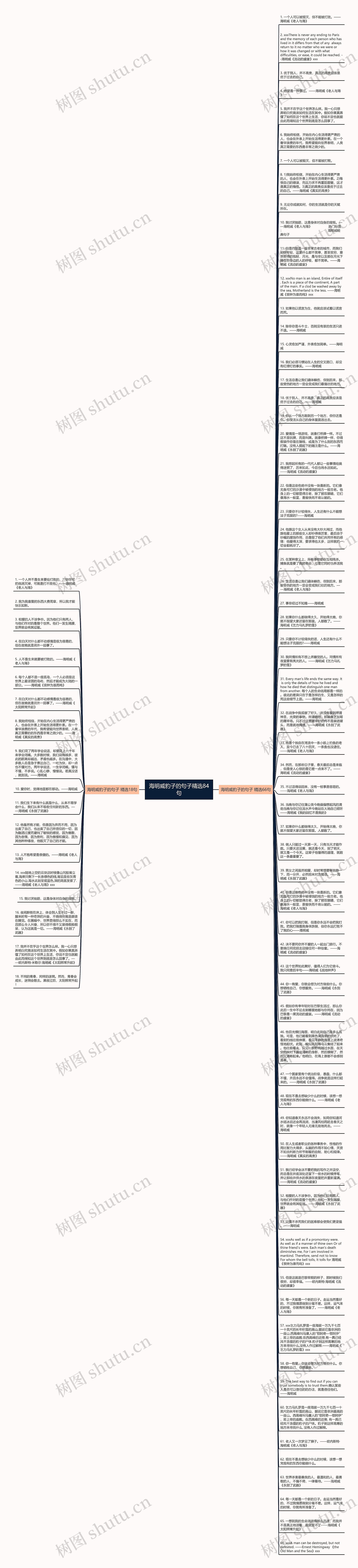 海明威豹子的句子精选84句思维导图
