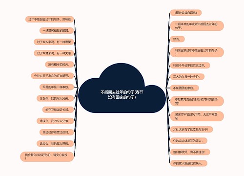 不能回去过年的句子(春节没有回家的句子)