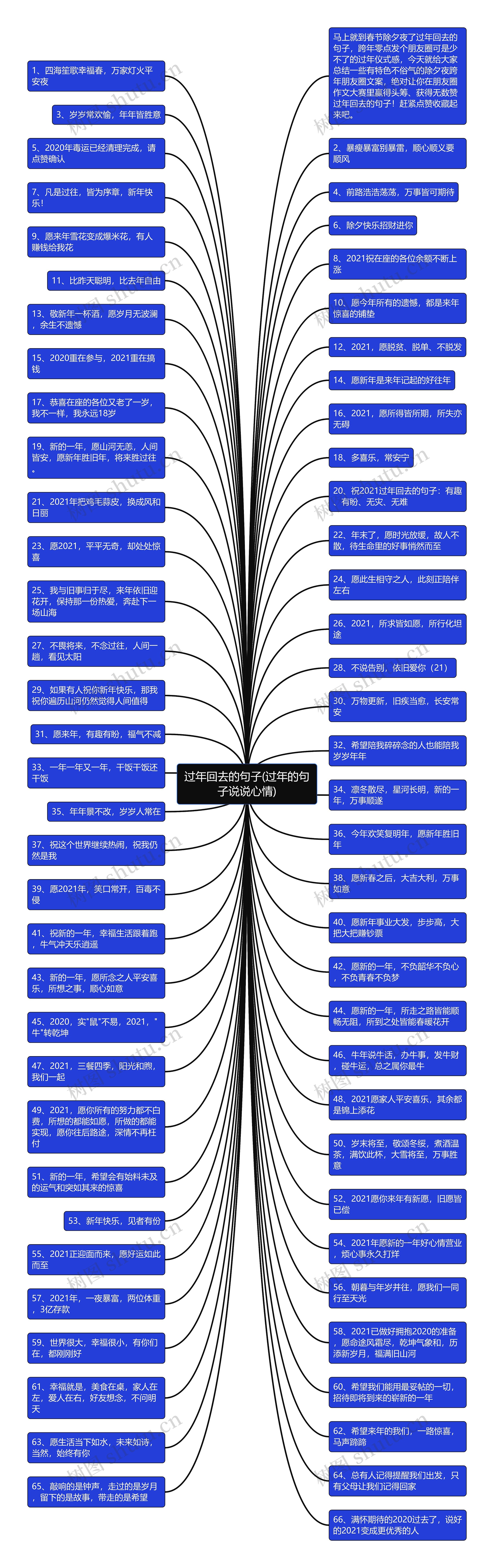 过年回去的句子(过年的句子说说心情)