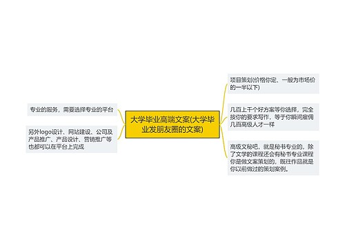 大学毕业高端文案(大学毕业发朋友圈的文案)