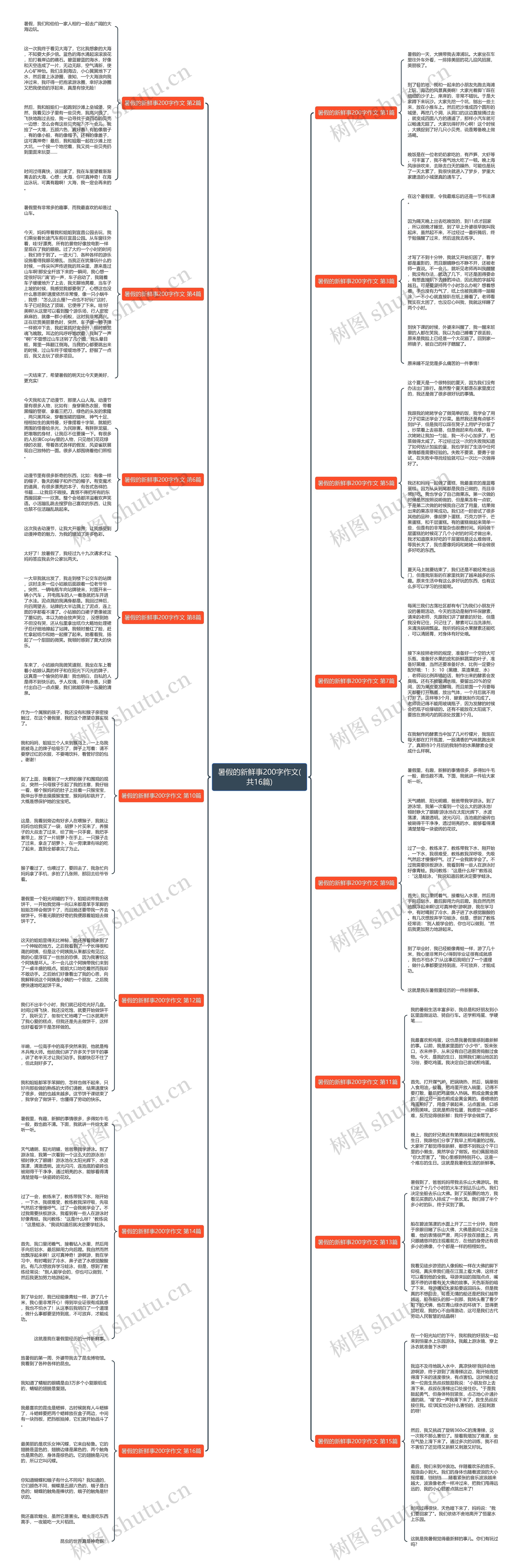 暑假的新鲜事200字作文(共16篇) 暑假的新鲜事200字作文(共16篇)