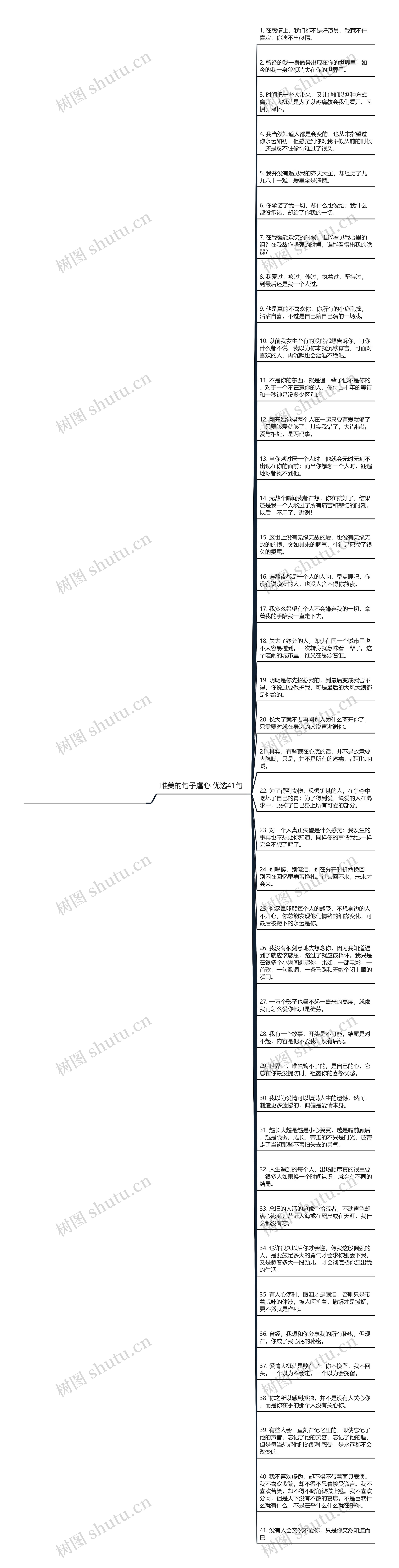 唯美的句子虐心(优选41句)