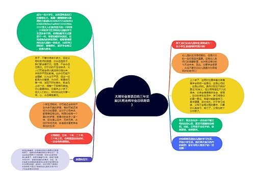 大班毕业寄语总结三年文案(大班老师毕业总结寄语)