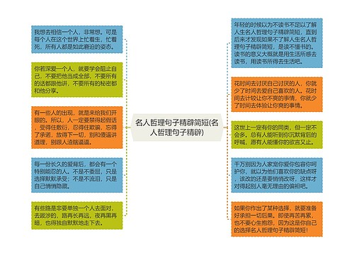 名人哲理句子精辟简短(名人哲理句子精辟) 名人哲理句子精辟简短(名人哲理句子精辟)