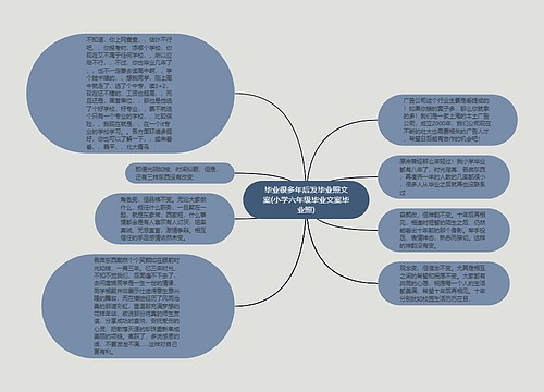 毕业很多年后发毕业照文案(小学六年级毕业文案毕业照)