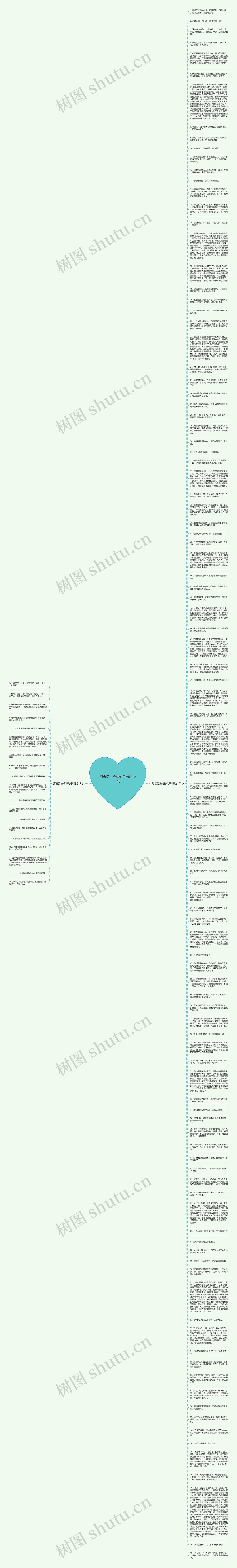 形容男生冷静句子精选125句思维导图