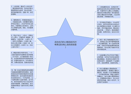 适合自己的心情语录2020唯美(适合晚上发的朋友圈)