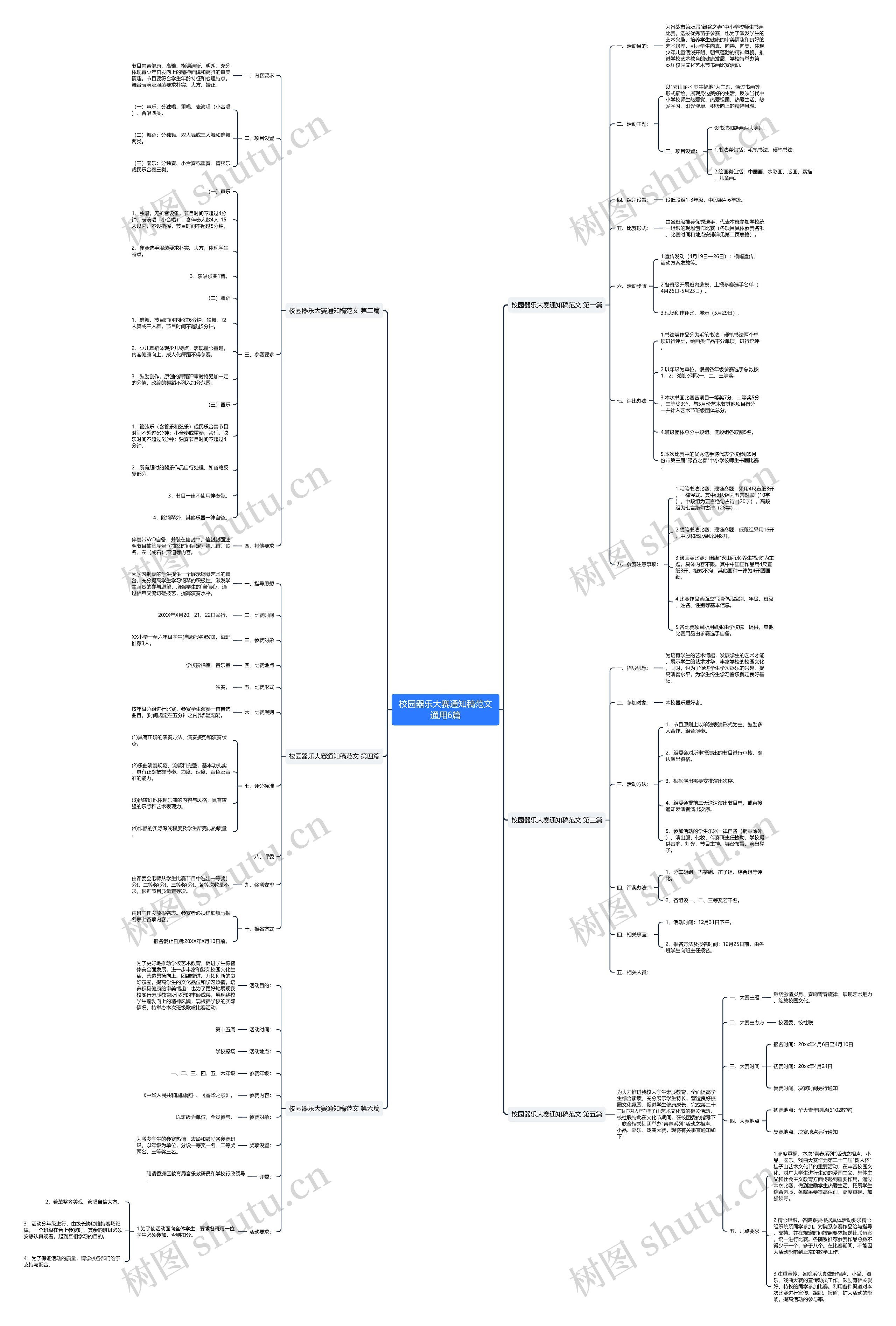 校园器乐大赛通知稿范文通用6篇 校园器乐大赛通知稿范文通用6篇