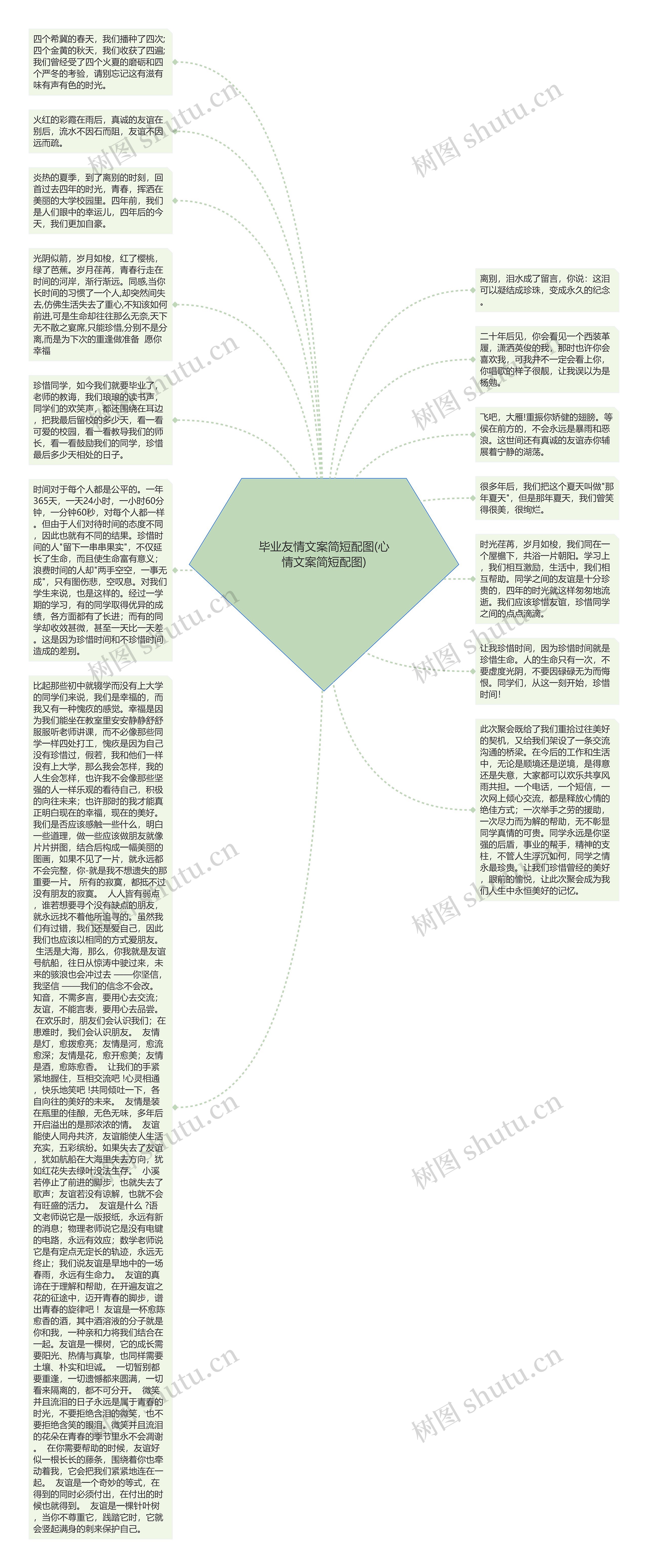 毕业友情文案简短配图(心情文案简短配图)