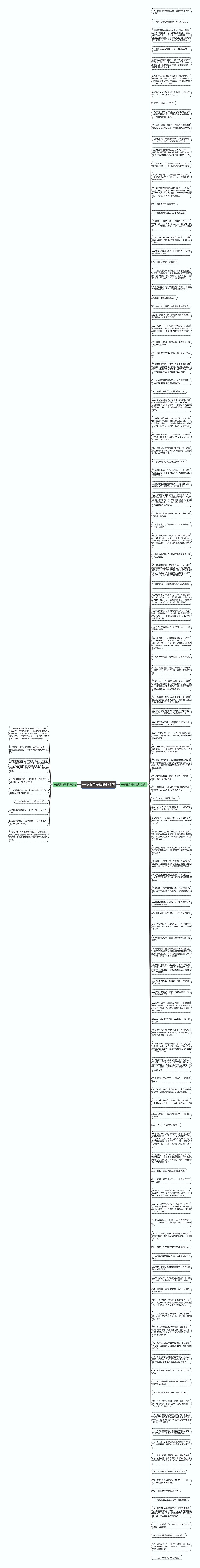 一眨眼句子精选131句思维导图