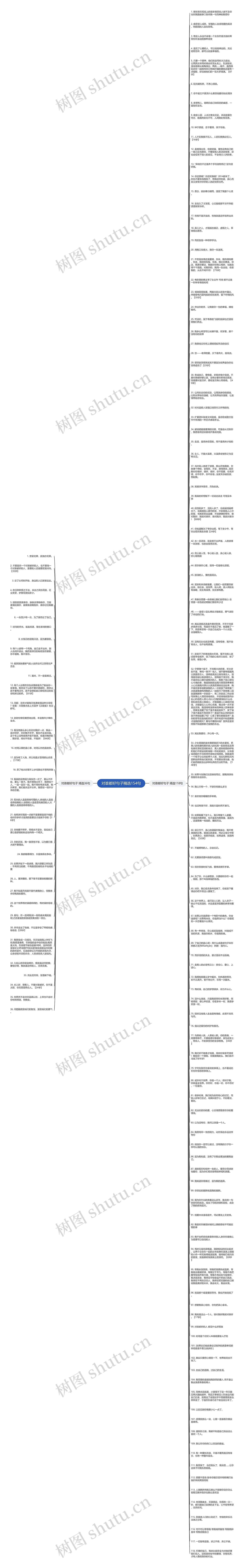 对谁都好句子精选154句思维导图