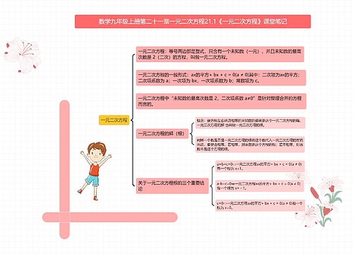 数学九年级上册课堂笔记专辑-1