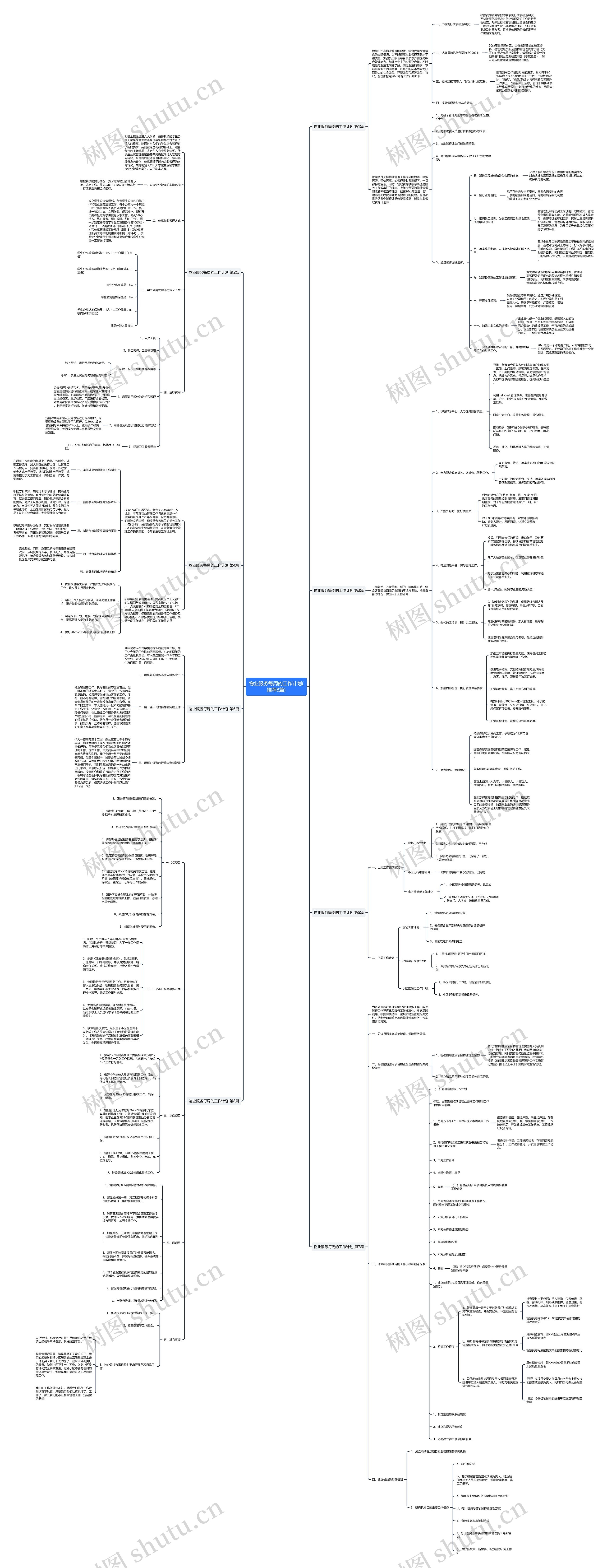 物业服务每周的工作计划(推荐8篇) 物业服务每周的工作计划(推荐8篇)