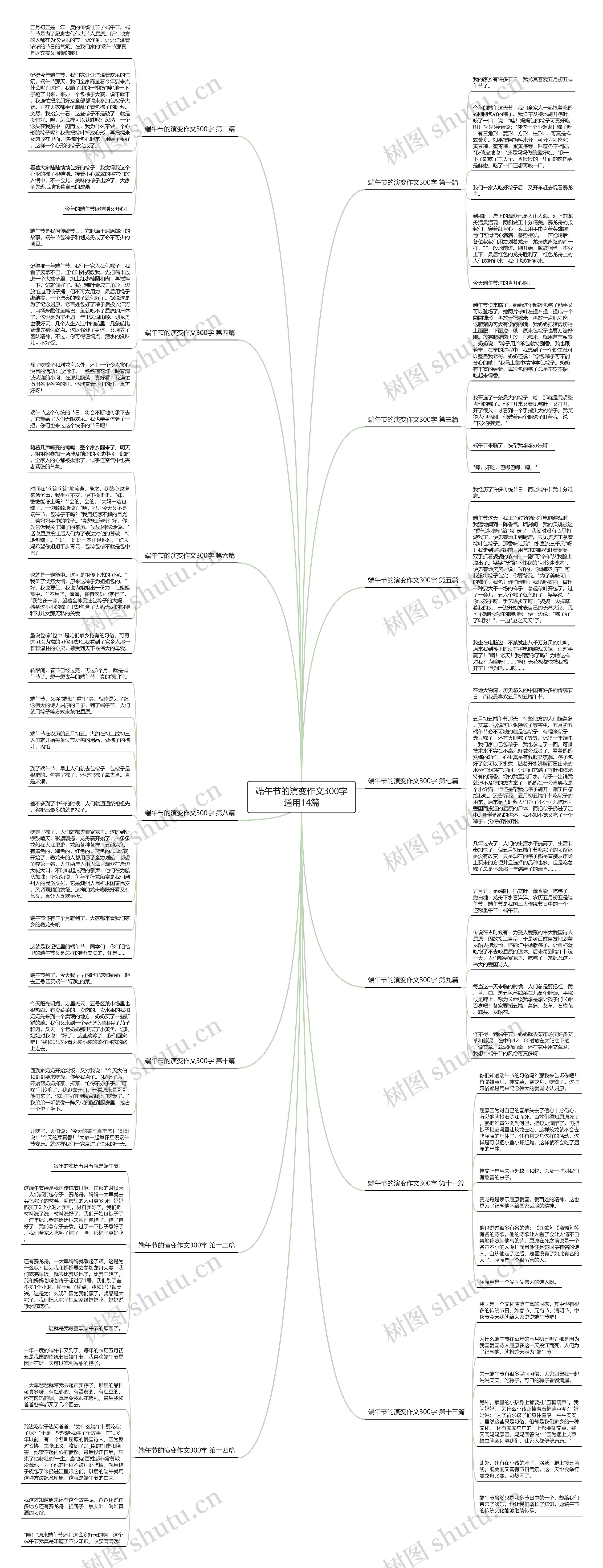 端午节的演变作文300字通用14篇