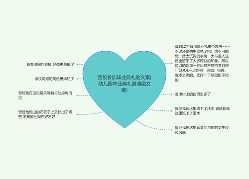 回校参加毕业典礼的文案(幼儿园毕业典礼邀请函文案)