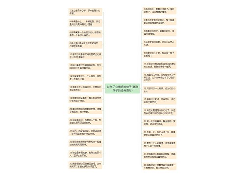 过年了心情好的句子(鼓励孩子的经典语句) 过年了心情好的句子(鼓励孩子的经典语句)