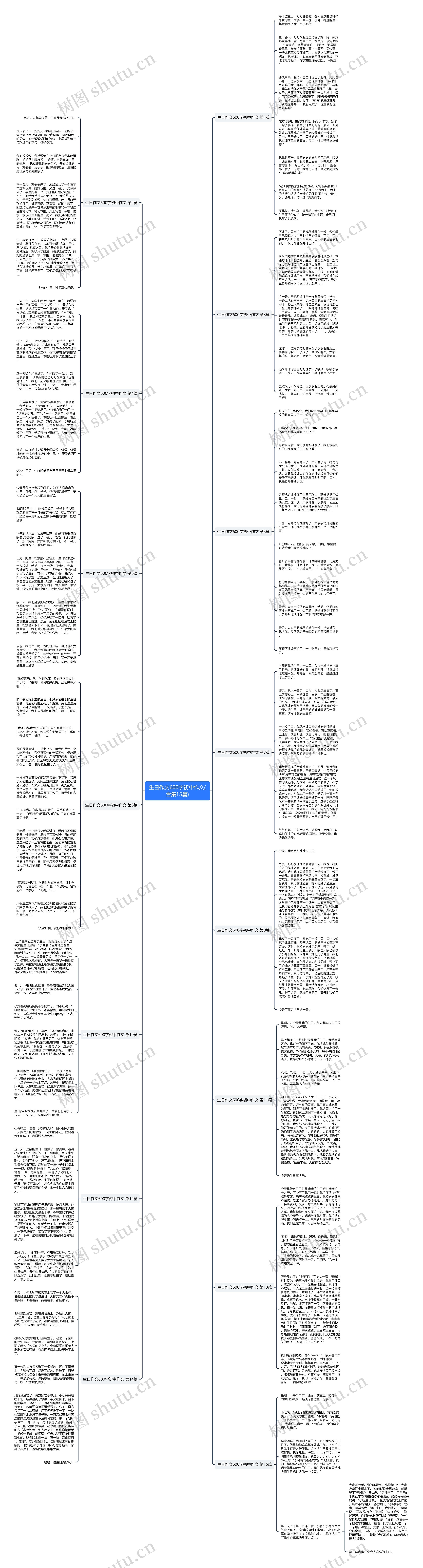 生日作文600字初中作文(合集15篇) 生日作文600字初中作文(合集15篇)