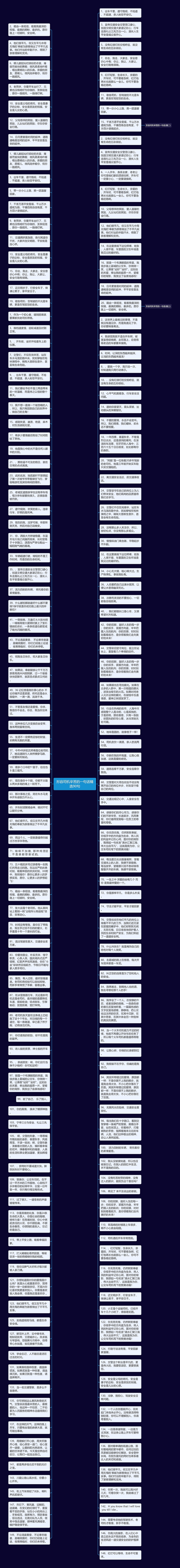 形容司机辛苦的一句话精选90句思维导图