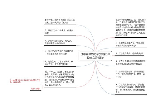 过年幽默的句子(形容过年没意义的说说)