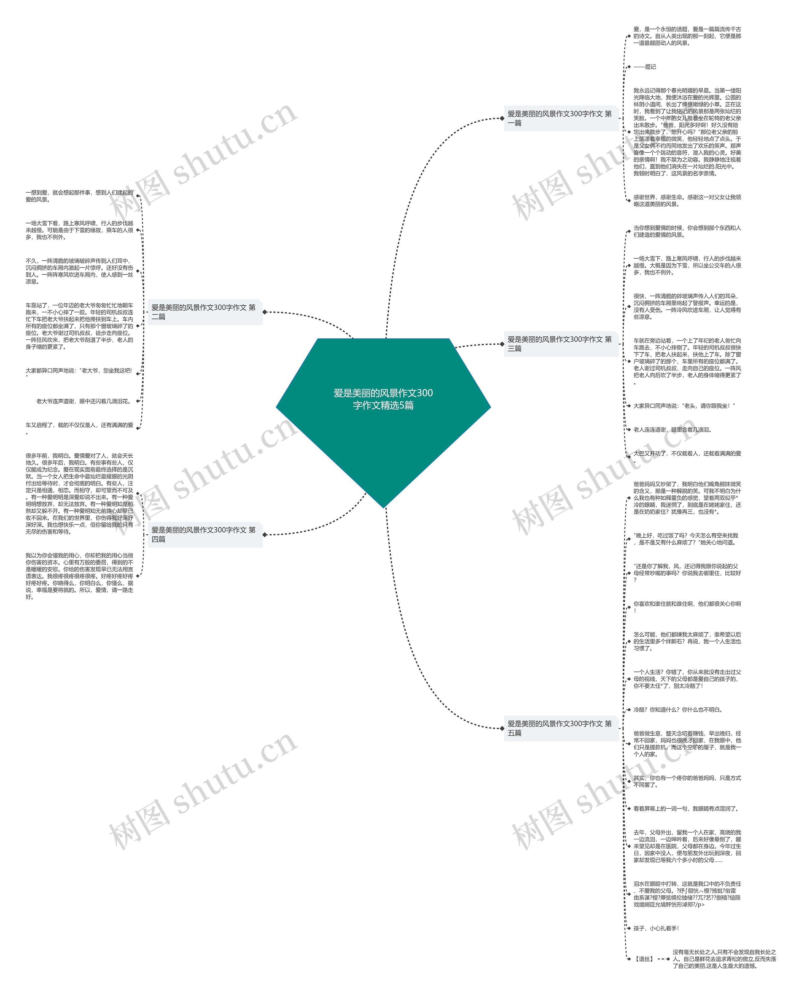 爱是美丽的风景作文300字作文精选5篇 爱是美丽的风景作文300字作文精选5篇