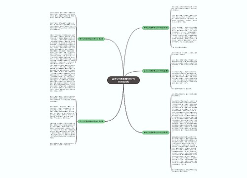 姜太公钓鱼新编400字作文(合集5篇)思维导图