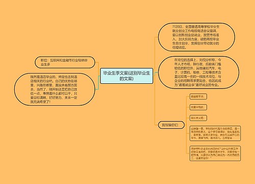 毕业生季文案(送别毕业生的文案)