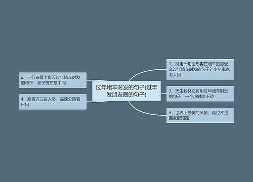 过年堵车时发的句子(过年发朋友圈的句子)