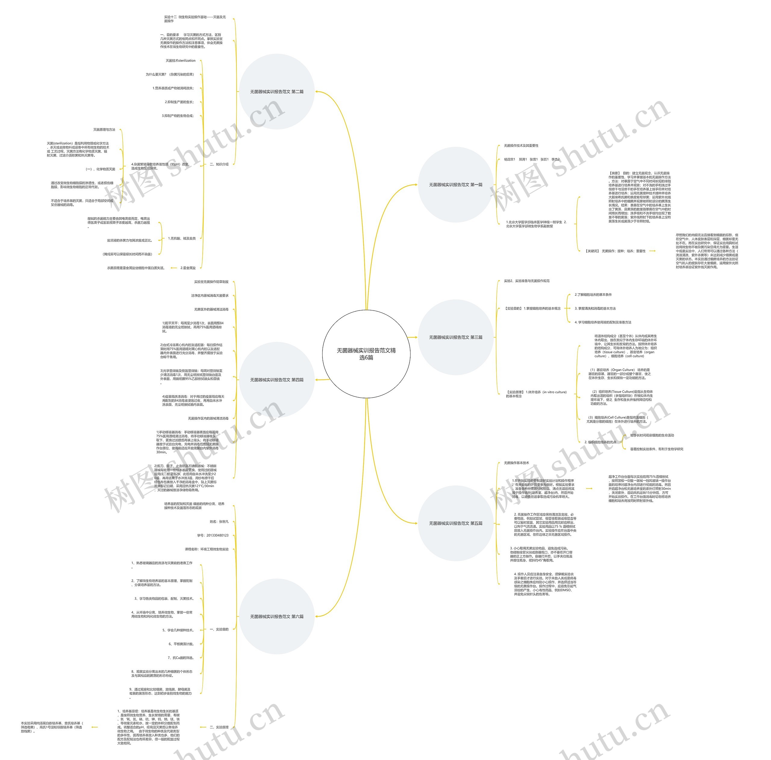 无菌器械实训报告范文精选6篇思维导图